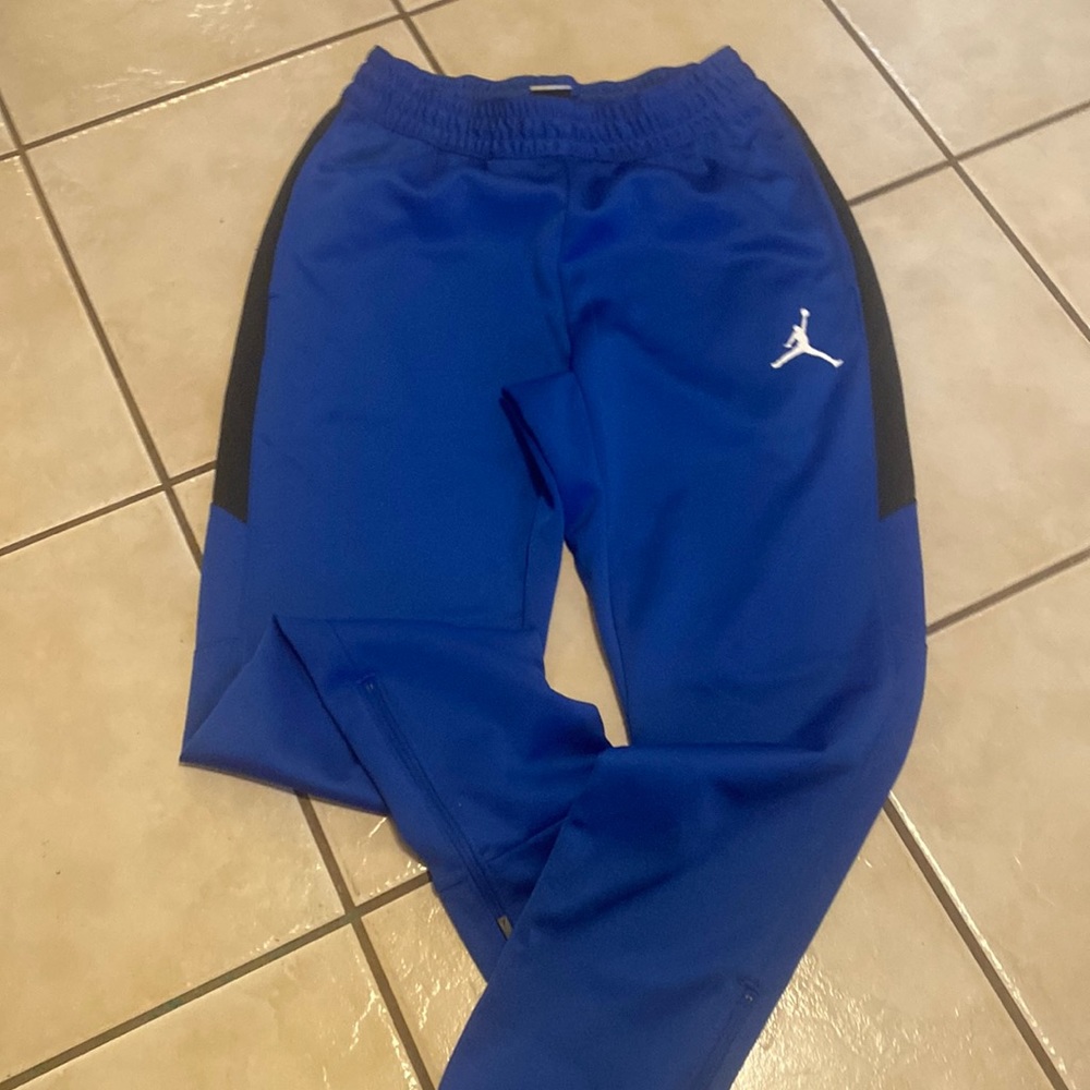 Royal Blue Jordan warmups